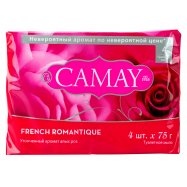 Мыло туалетное Camay French Romantique 75г*4шт 300г Image - 1