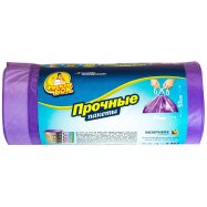 Пакеты для мусора Фрекен Бок Прочные с затяжками 35л 50шт Image - 4