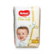 Подгузники Huggies Elite Soft 4 размер для детей 8-14кг 66шт Image - 1