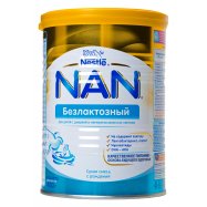 Смесь Nan Безлактозный сухая д/детей с рождения 400г Image - 1