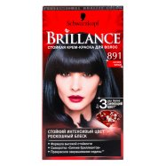 Крем-краска для волос Brillance 891 Иссиня-чорный 1шт Image - 1