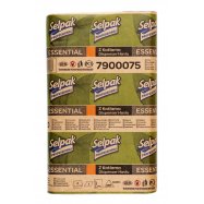 Полотенца бумажные Selpak Professional 22х24см 250шт Image - 1