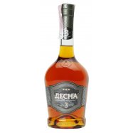 Коньяк Shustoff Десна 3 звезды 40% 0.5л Image - 1