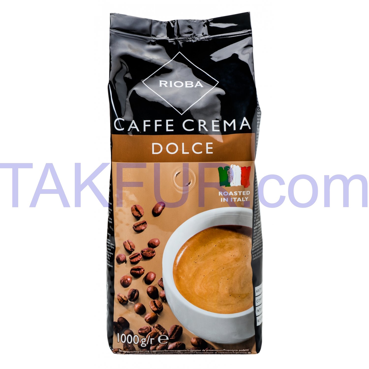 Кофе Rioba Cаffe Crema Dolce итальянский в зернах 1000г купить онлайн с ...