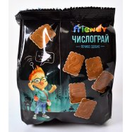 Печенье Friendy Числограй какао молоч глазурью сдобное 100г Image - 2