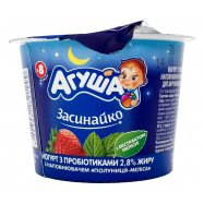 Йогурт Засыпайка Клубн-мелисса Агуша 90г Image - 3