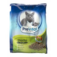 Корм PreVital с мясом птицы сух д/стер/кастр котов 350г Image - 1