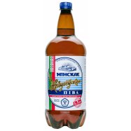 Пиво Мінскае Жыгулёўскае светлое пастеризованное 5% 1.5л Image - 1