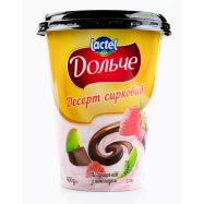 Десерт Дольче Клубника-киви с шоколадом творожный 3.4% 400г Image - 3