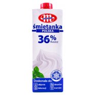 Сливки Mlekovita ультрапастеризованное 36% 1л Image - 1