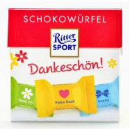 Конфеты Ritter Sport Schokowürfel Dankeschön! шоколадн 176г Image - 3