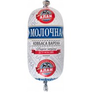 Колбаса Алан Молочная вареная высшего сорта 400г Image - 4