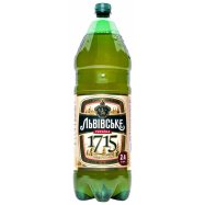 Пиво Львівське 1715 светлое пастеризованное 4,7% 2,3л Image - 1