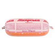 Колбаса Бащинський Докторская вареная высший сорт 0,5кг Image - 2