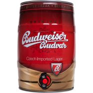 Пиво Budweiser Budvar светлое пастеризованное 5% 5л Image - 5