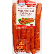 Колбаски Ювілейний Преміум Охотничьи полукопченые 240г Image - 1