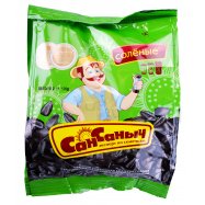 Семена подсолнечника Сан Саныч жареные соленые 120г Image - 1
