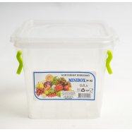 Контейнер пищевой Ал-Пластік MINIBOX №02 0,6л 1шт Image - 3
