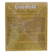 Чай Greenfield Golden Ceylon черный цейл байх мелк 25*2г/уп Image - 6