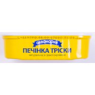 Консервы рыбные Аквамарин Печень трески натуральная 115г Image - 2