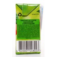 Сок Садочок Томатный с солью 0,2л Image - 2