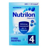 Смесь Nutrilon 4 сухая молочная для детей от 18 месяцев 600г Image - 1