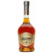 Коньяк Десна ординарный 4 звезды 40% 0,5л Image - 1