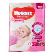 Подгузники Huggies Ultra Comfort 3 для девочек 5-9кг 80шт Image - 7