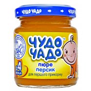 Пюре Чудо-Чадо персик сах 90г Image - 1