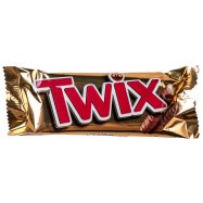 Печенье Twix песочное с карамелью покрытое мол/шоколадом 50г Image - 1