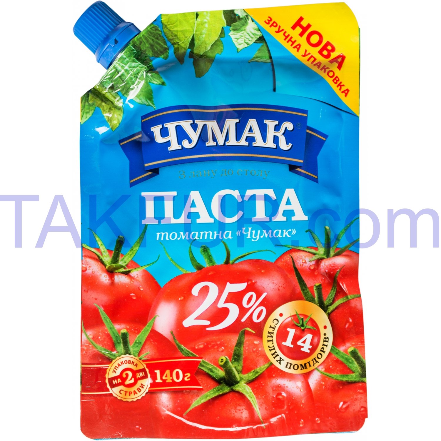 Паста томатная Чумак 140г купить онлайн с доставкой в офис или на дом ...