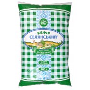 Кефир Селянський 1% 900г Image - 1