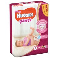 Подгузники-трусики Huggies Pants 3 разм для дев 6-11кг 58шт Image - 6