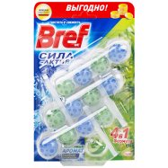 Средство для унитаза Bref Сила-Актив Хвойная свежесть 150г Image - 1