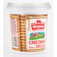 Сметана Ферма 20% 350г Image - 6