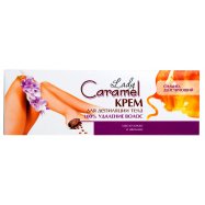 Крем для депиляции тела Lady Caramel с маслом какао 100мл Image - 1