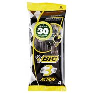 Бритва BIC 3 Action с 3-мя лезвиями одноразовая 4шт Image - 1