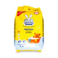 Порошок стиральний Ушастый нянь для стирки детск белья 6кг Image - 1