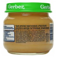 Пюре Gerber Груши Вильямс фруктовое д/детей с 6 месяцев 80г Image - 4
