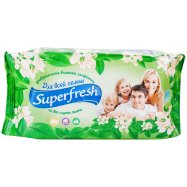 Салфетки влажные Superfresh универсальные для семьи 60шт Image - 1