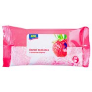 Салфетки влажные Aro с ароматом клубники 10шт Image - 1
