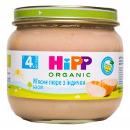 Пюре мясное HiPP Organic из индейки для детей от 4-х мес 80г Image - 1