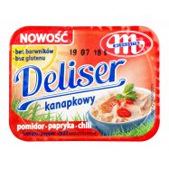 Сыр Mlekovita Deliser помидор-паприка-чили мягкий 45% 125г Image - 4