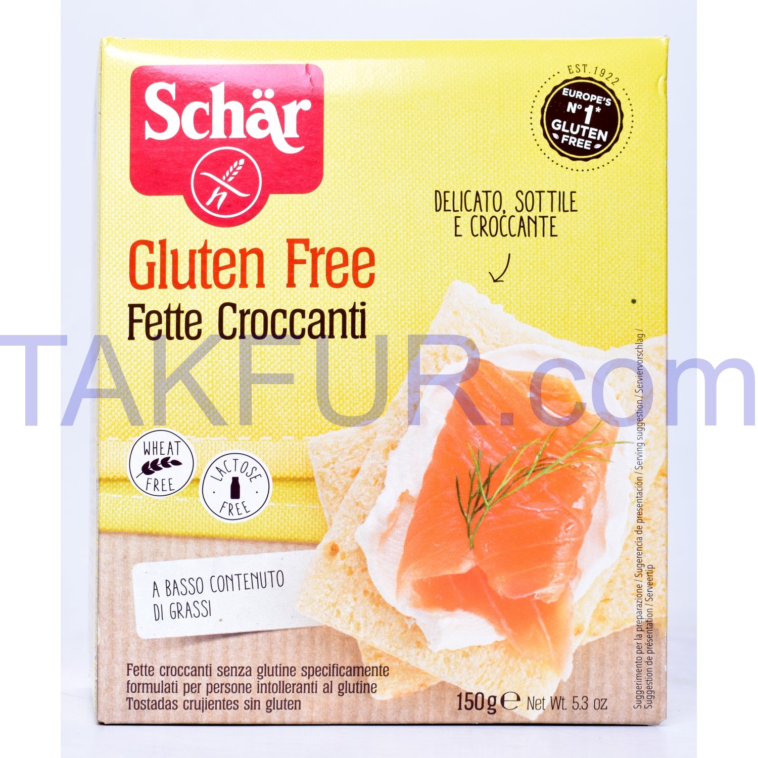 Хлебцы Schär Fette Croccanti безглютеновые 150г купить онлайн с ...
