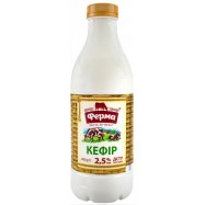 ФЕРМА КЕФІР 2,5%900Г ПЕТ Image - 1