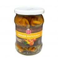 Грибы Fine Life опята маринованные 530г стеклянная банка Image - 1