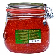 Икра лососевая Шаланда зернистая соленая 600г Image - 2