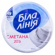 БІЛА ЛІНІЯ СМЕТАНА 20%350Г(СТ) Image - 5