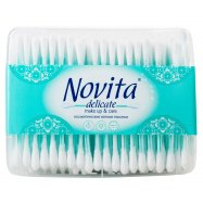 Палочки ватные Novita блок 300шт Image - 1