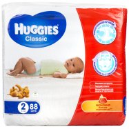 Подгузники Huggies Classic 2 размер для детей 3-6кг 88шт Image - 10